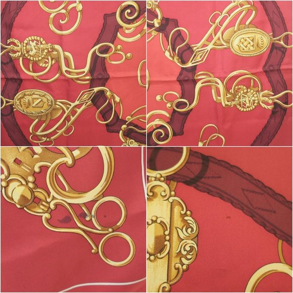 529156C V Hermes Scarf Silk Carre 90 - Picture 3 of 5